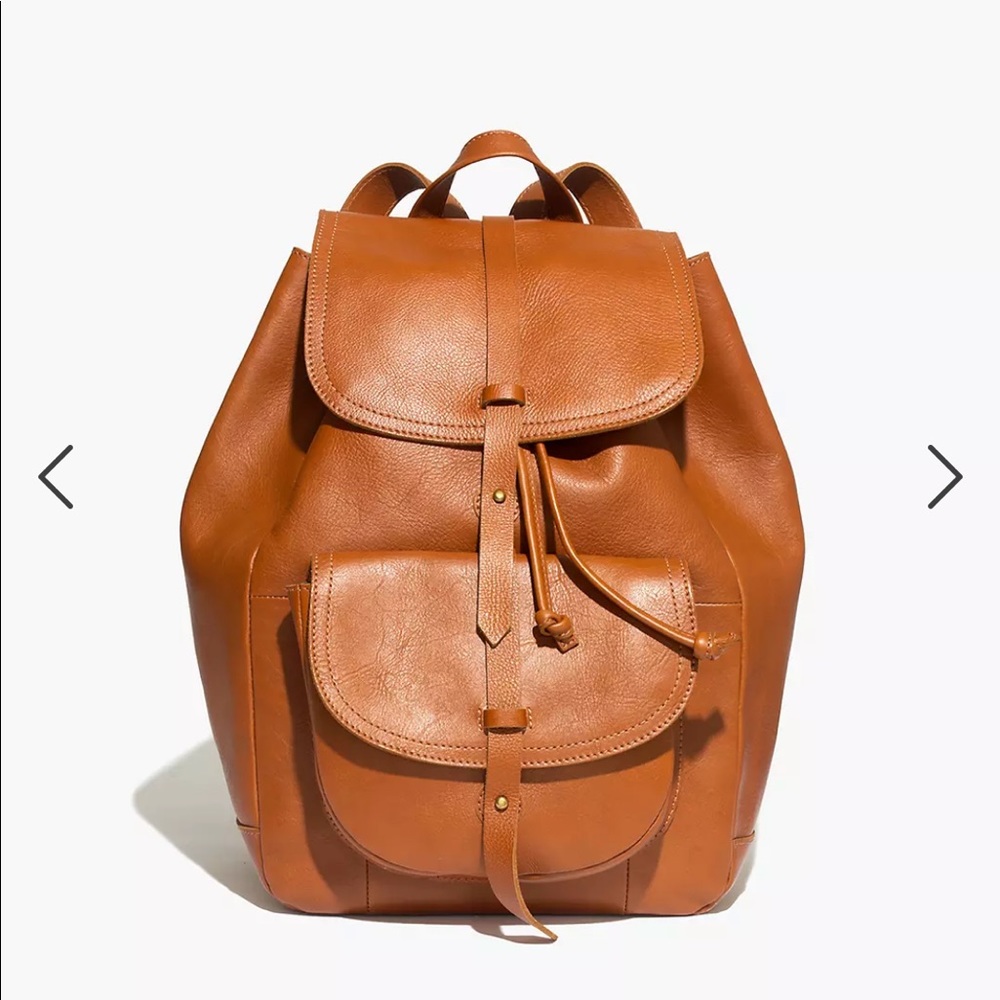 Madewell leather backpack